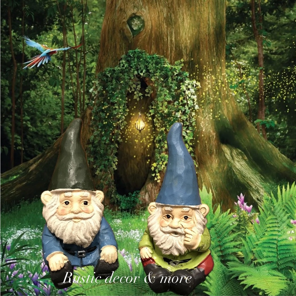 Fairy Garden Gnomes Set of 2